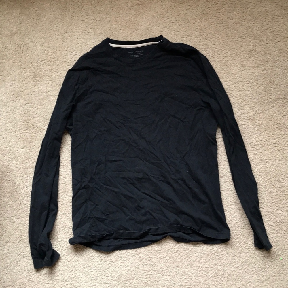 Banana Republic black long sleeve